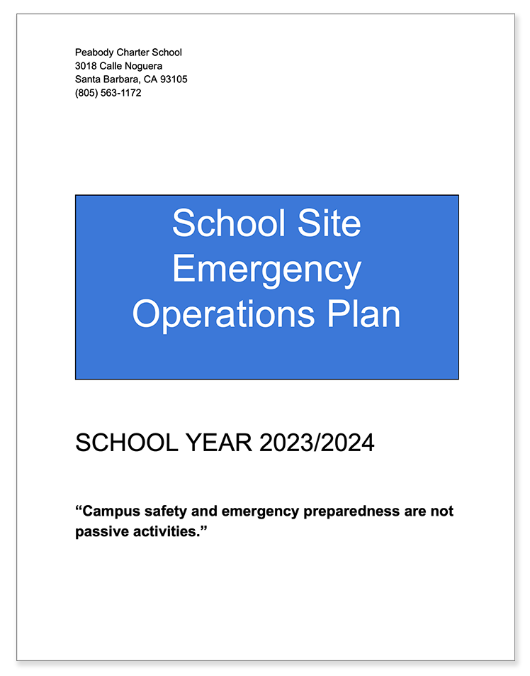 Safety Plan Click Here for PDF